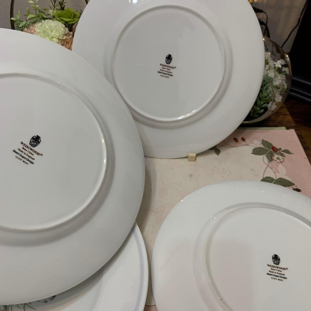 ウェッジウッド グレンミスト スージークーパー 27cmディナープレート