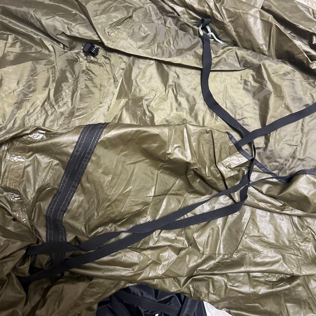 オリーブカラー　TOMOUNT トマウント 2ルームトンネルテント