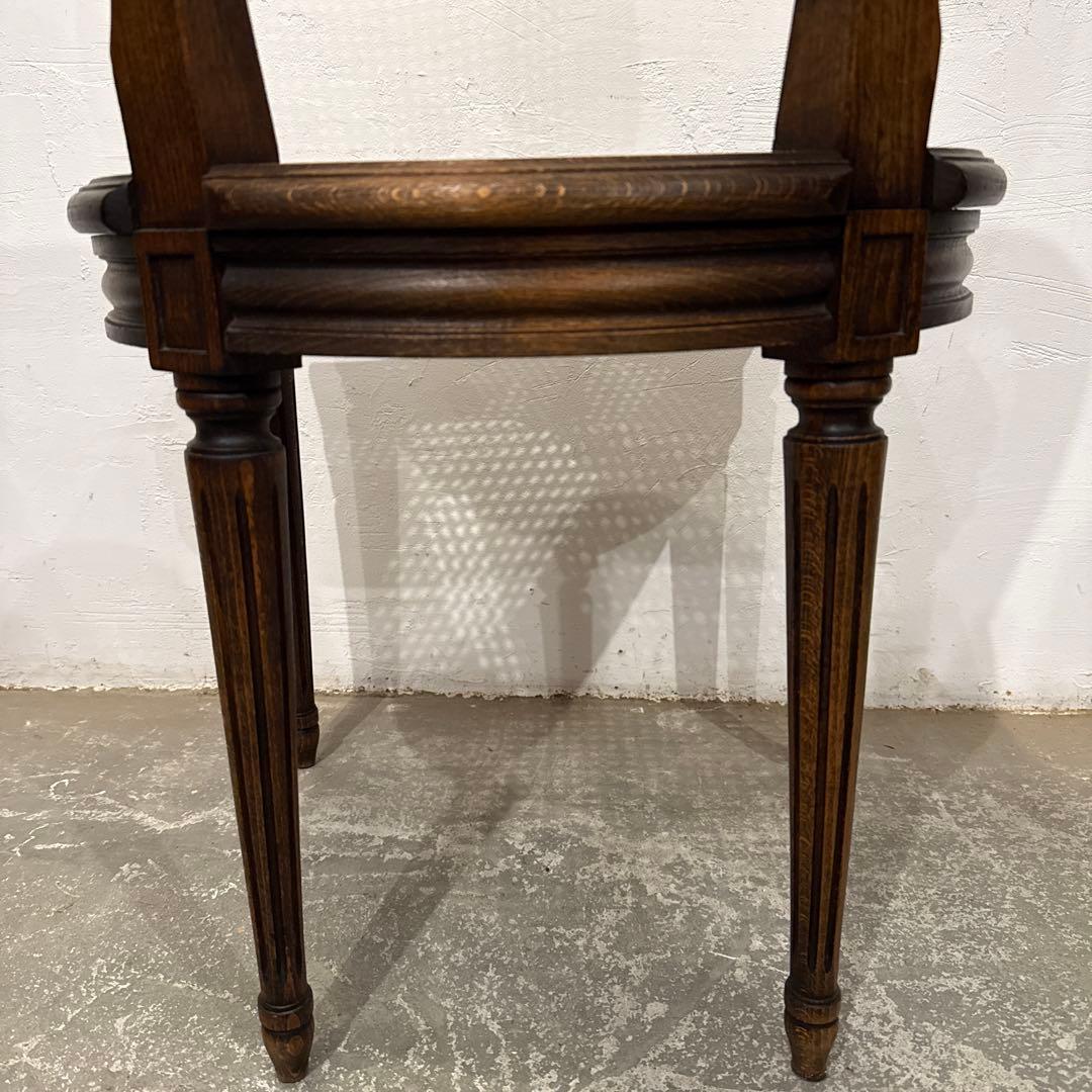 ヴィンテージ　ダイニングチェア　カフェチェア　ラタンチェア　1