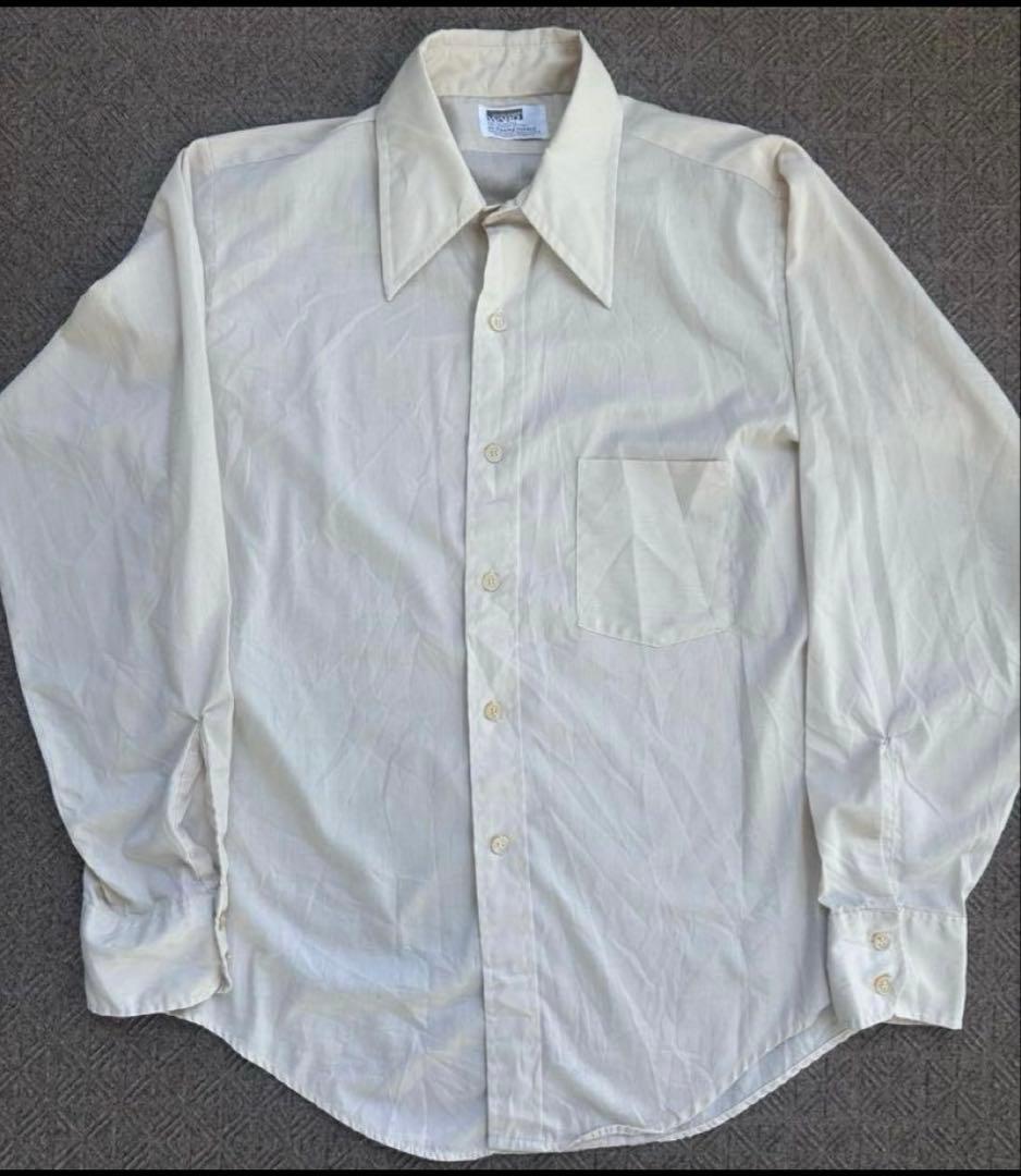60s 70s USA製 Montgomery Ward シャツ L ビンテージ - メルカリ