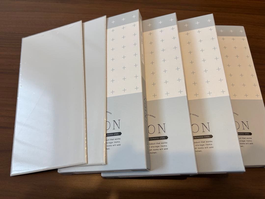 SNION マグネット 1箱(10枚入り)×4箱　ライトグレー