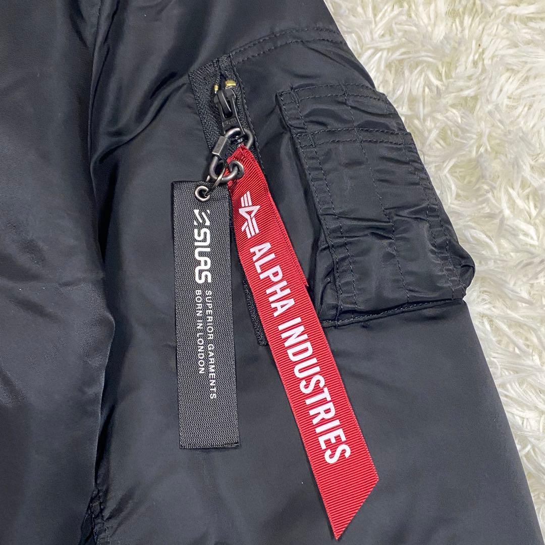 美品✨ALPHA×SILAS×JAMIE MORGAN コラボ MA-1