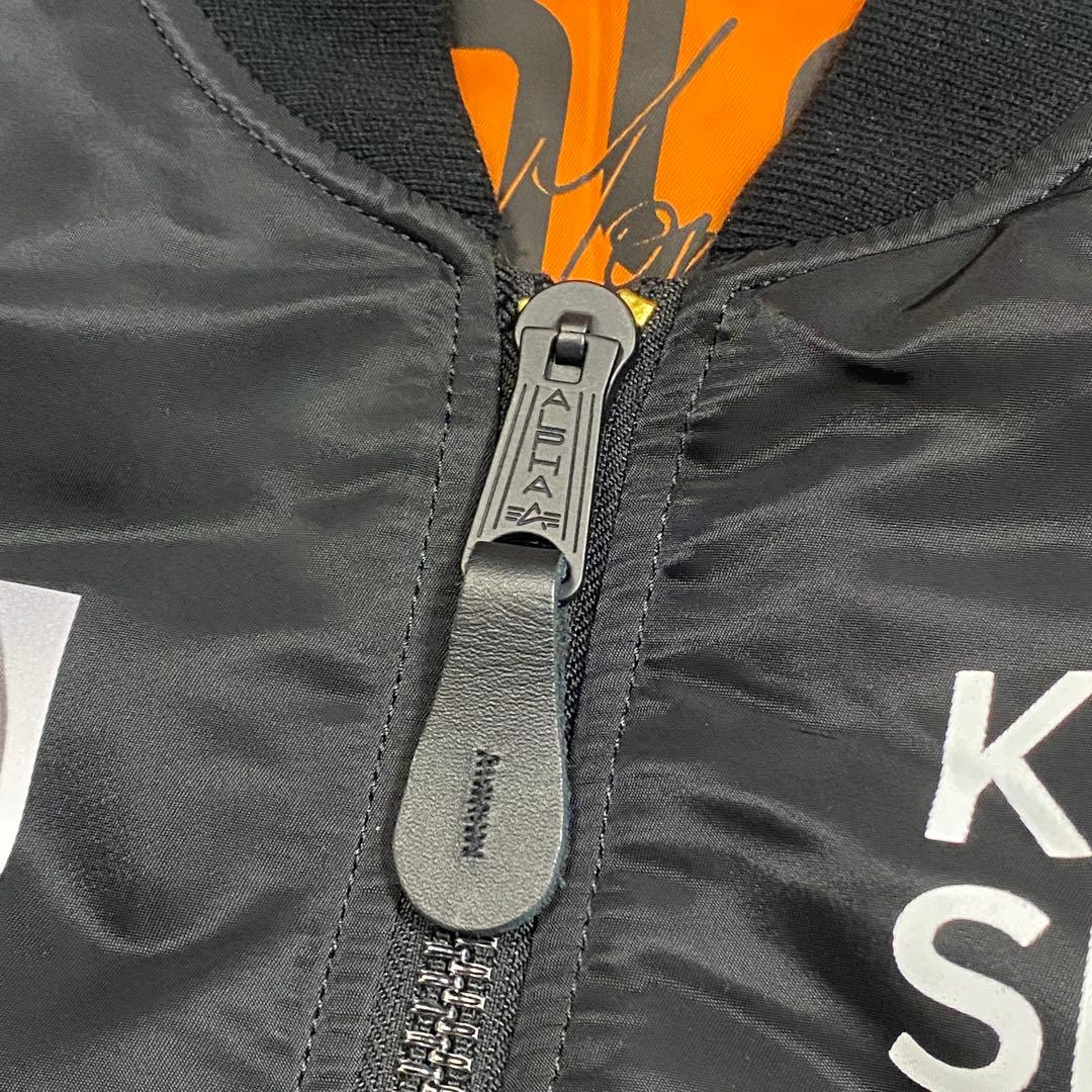 美品✨ALPHA×SILAS×JAMIE MORGAN コラボ MA-1