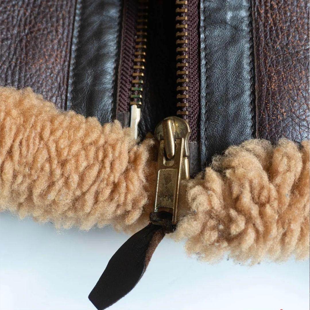 【希少】英国空軍AVIATION LEATHER40 アーヴィン イングランド製