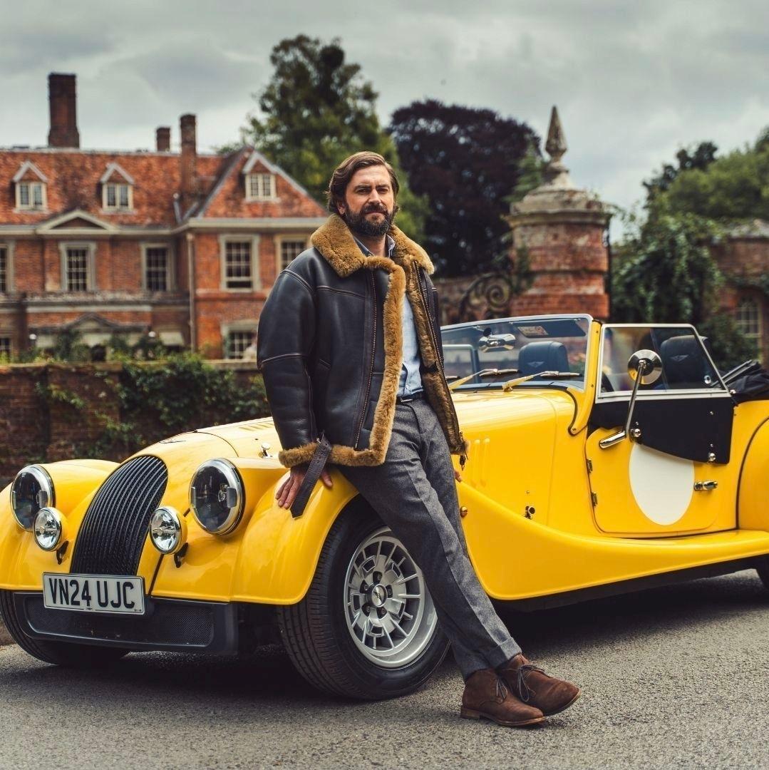 【希少】英国空軍AVIATION LEATHER40 アーヴィン イングランド製