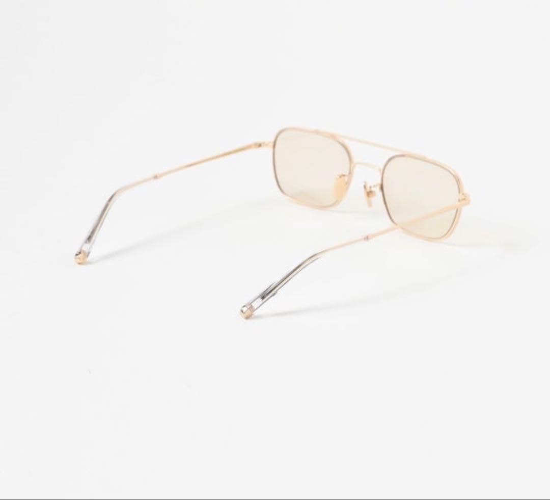 ADSR サングラス　CEDRIC ブラウンレンズ　新作　beams メガネ