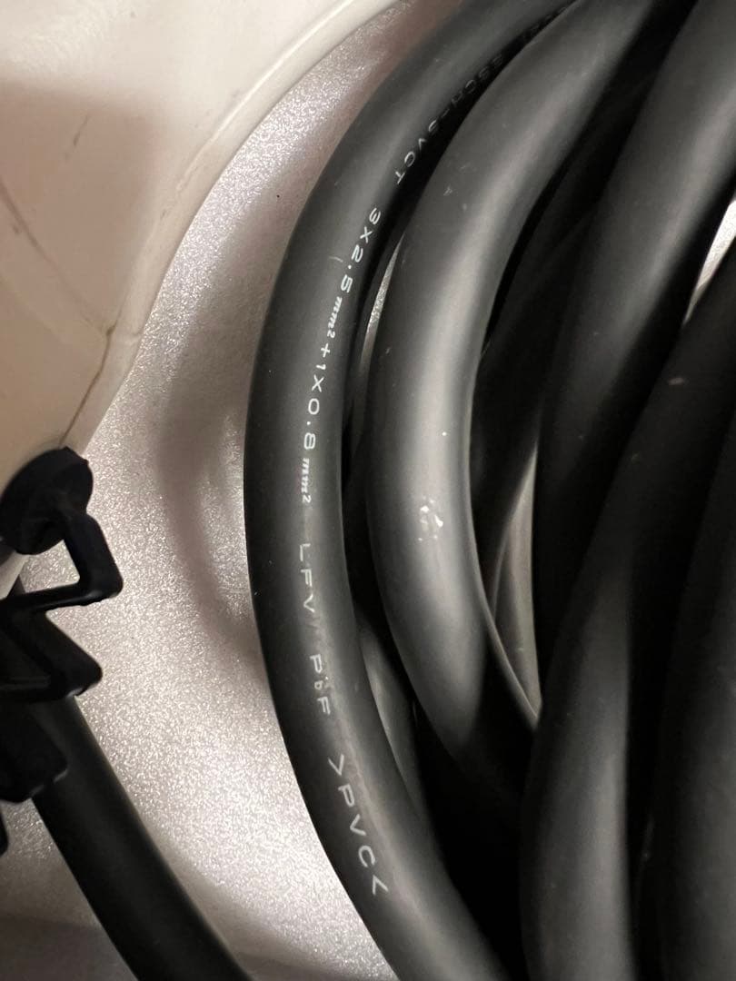 日産純正 サクラEV充電器200V対応 収納バッグ付き　J1772（Type1）