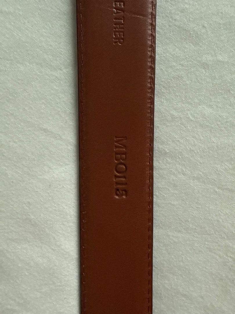 Alden USA製　カーフレザーベルト