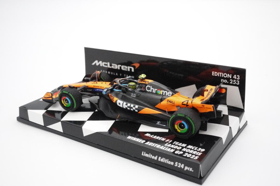 kazu ♥️様専用1/43 マクラーレン MCL39 オーストラリア優勝ノリス