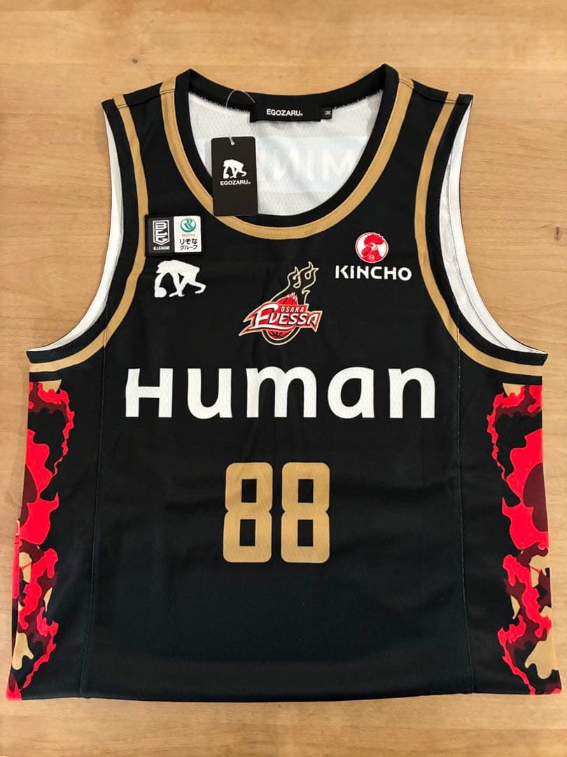 大阪エヴェッサ 2025-2026 牧隼利 ユニフォーム サイズM