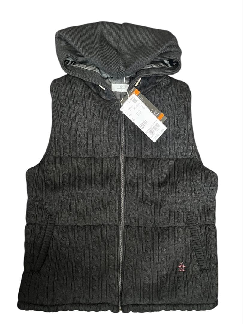 ● 新品 マンシング ウェア ベスト レディース L 黒