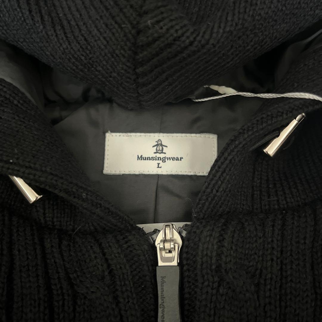 ● 新品 マンシング ウェア ベスト レディース L 黒