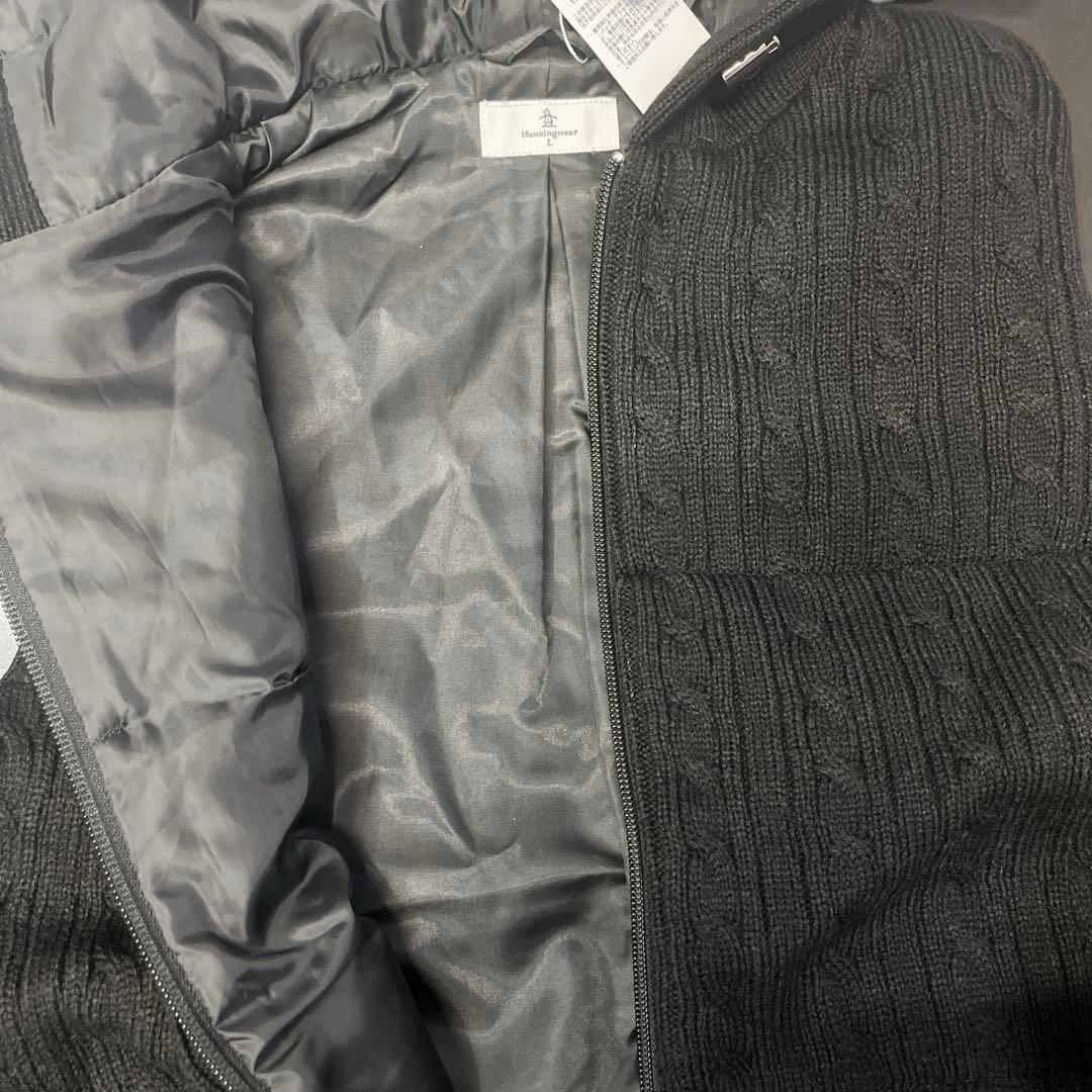 ● 新品 マンシング ウェア ベスト レディース L 黒