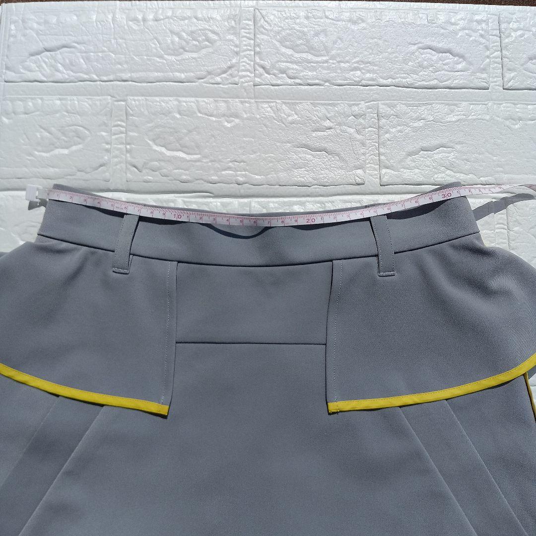 新品 試着のみ マークアンドロナ スカート グレー 36 MARK＆LONA 新品