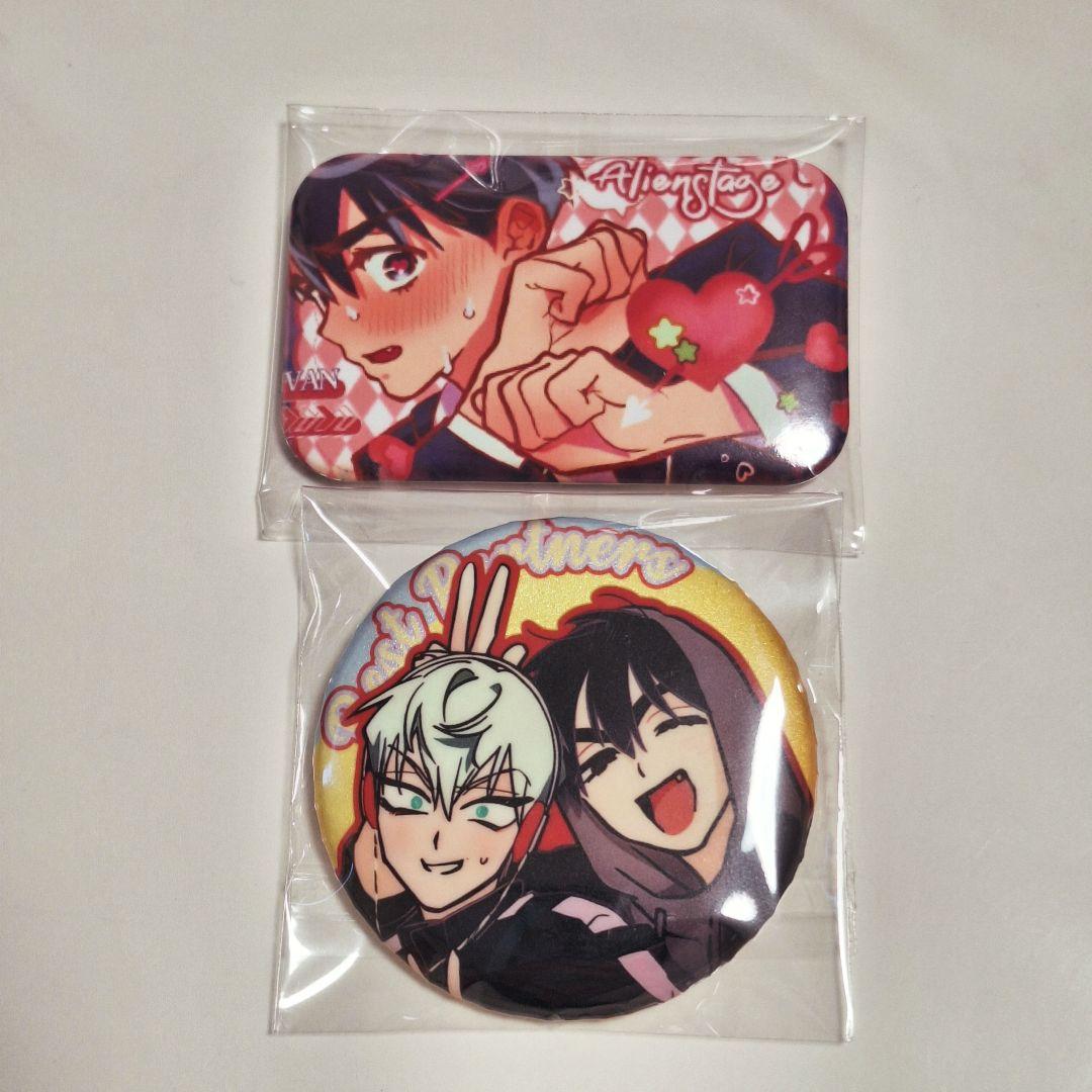 エイリアンステージ イヴァン ティル 缶バッジ セット 中国限定