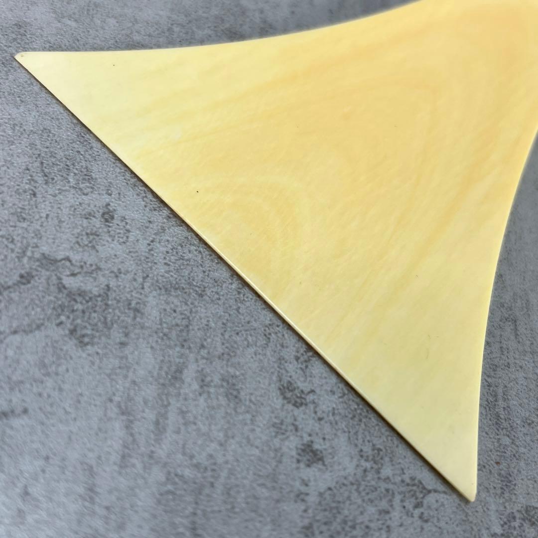 最高級　天然素材　三味線　撥　バチ　開き約10cm　長唄　地唄　津軽