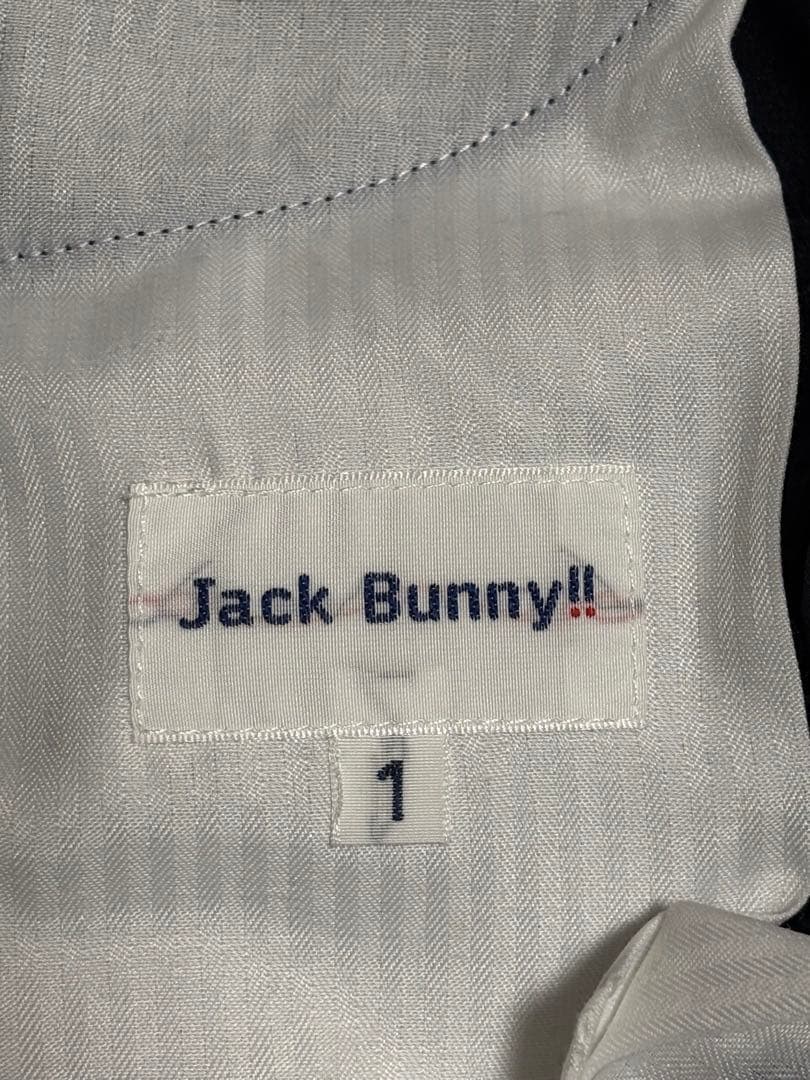 新品！JACKBUNNY ブラック スリムフィットパンツ