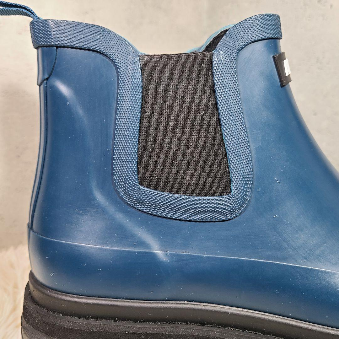【AIGLE】M2 Storm Blue　サイドゴアレインブーツ　長靴　ネイビー