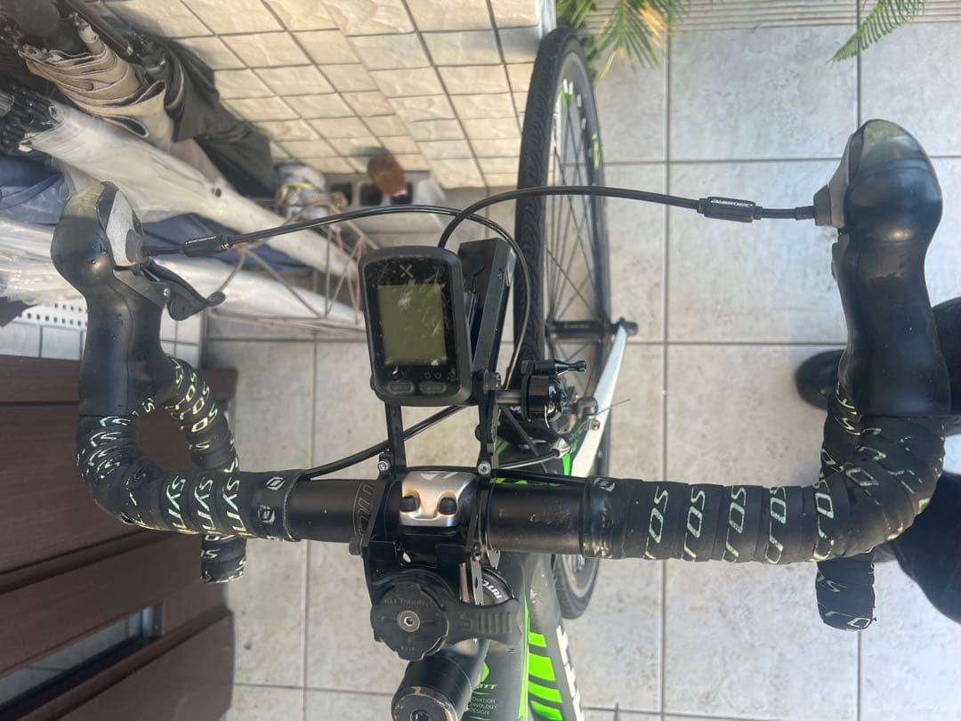 SCOTT cr1 30ロードバイク 黒/緑