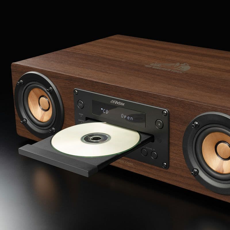 【新品・未開封】Victor WOOD CONE EX-D6 コンパクトコンポ