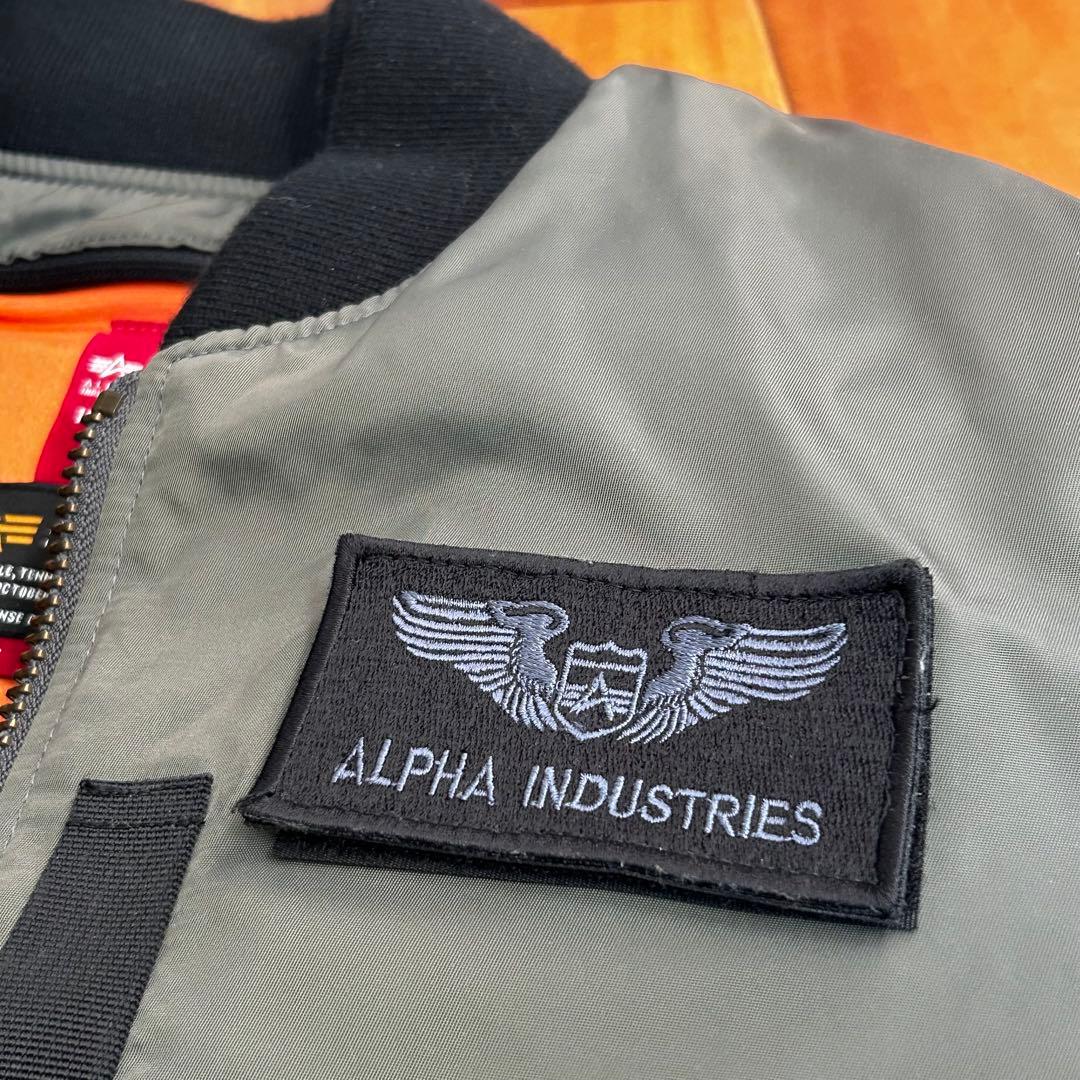 アルファ MA-1 ライディングジャケット M ALVA-1811W