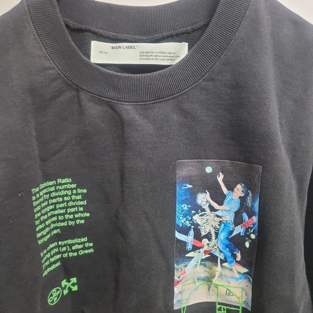 W*T様 OFF-WHITE ブラック トレーナー