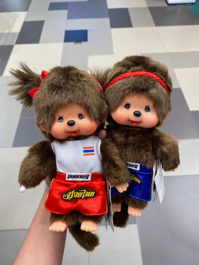モンチッチムエタイぬいぐるみ タイ限定（男女ペア） - メルカリ