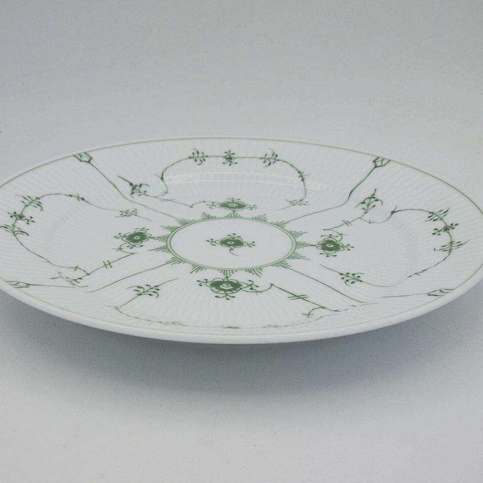 ロイヤルコペンハーゲン グリーンフルーテッド ディナープレート 24.5