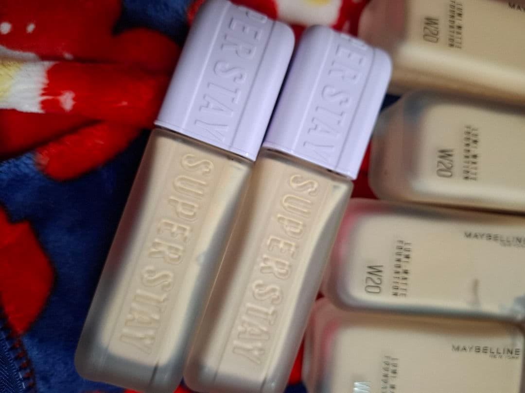 6本セット!新品未開封　メイベリン リキッドファンデーション