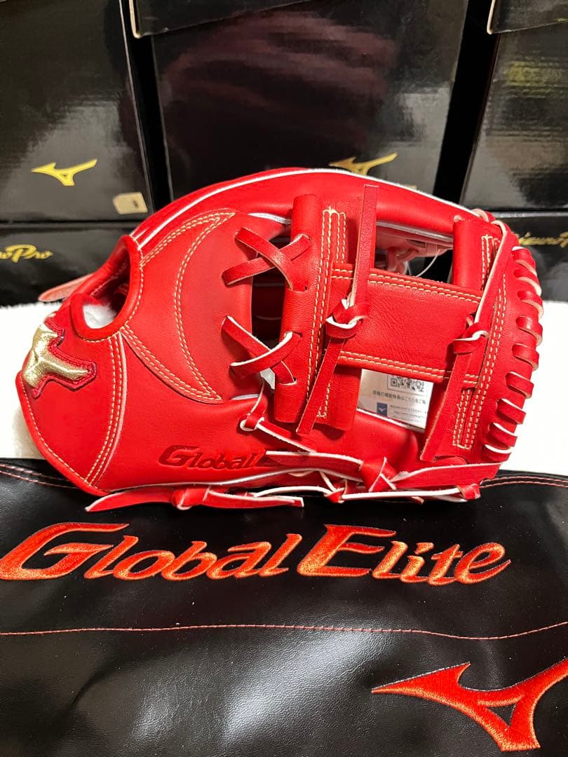 【日本製】　ミズノ　Global Elite 硬式　内野手用　グラブ