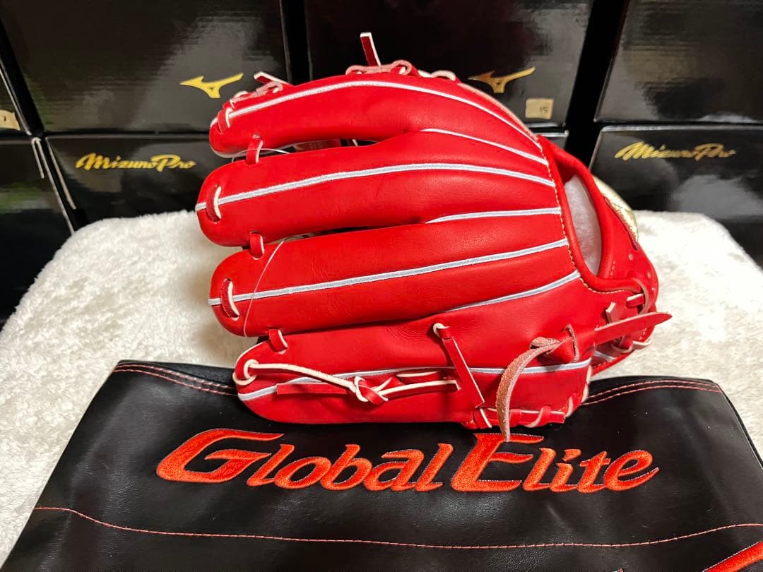 【日本製】　ミズノ　Global Elite 硬式　内野手用　グラブ