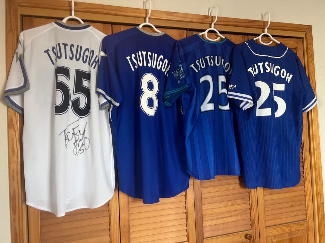 横浜DeNAベイスターズ 筒香嘉智 初代ビジターユニフォーム O 【希少