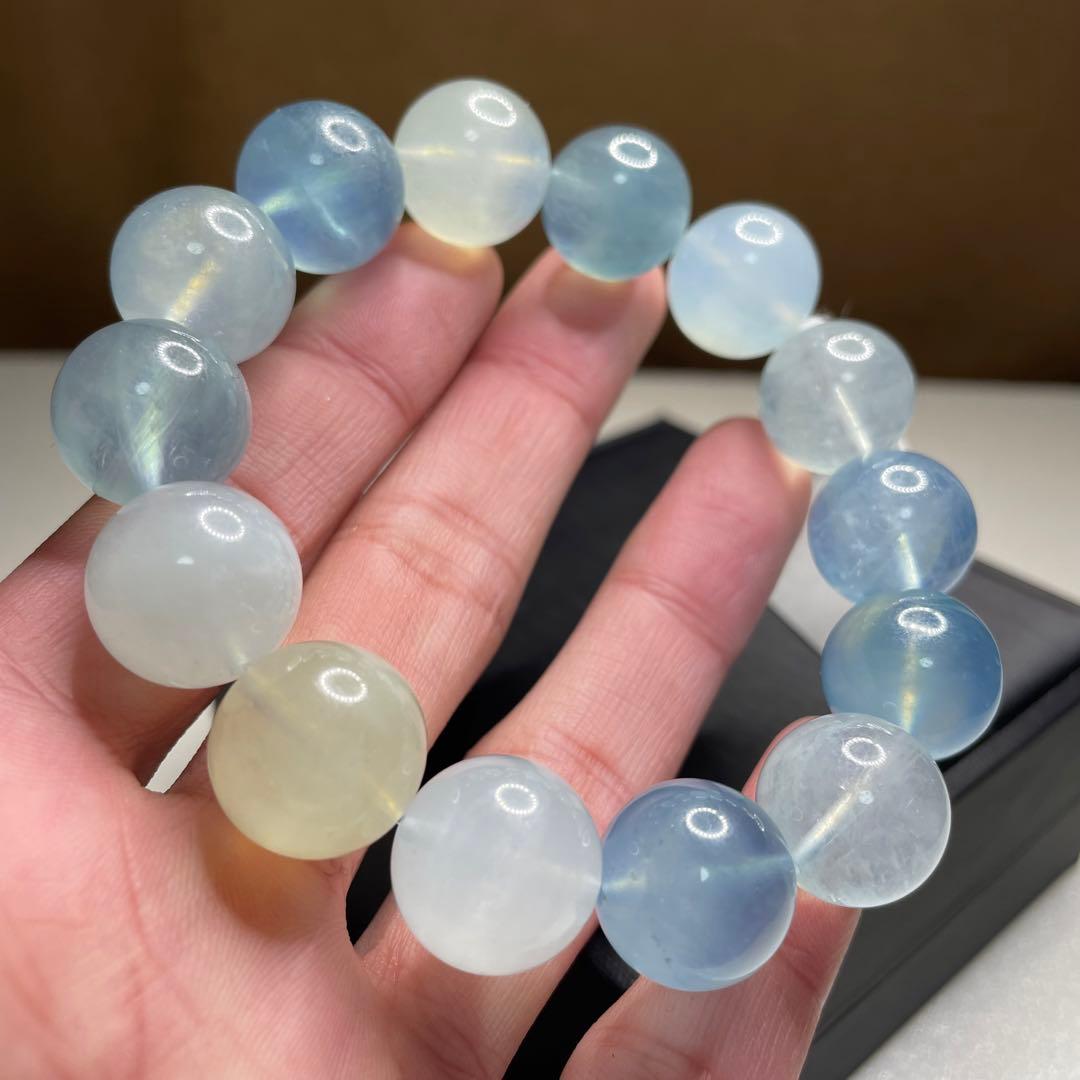 スーパーセール☆希少な大玉☆ミックスアクアマリン