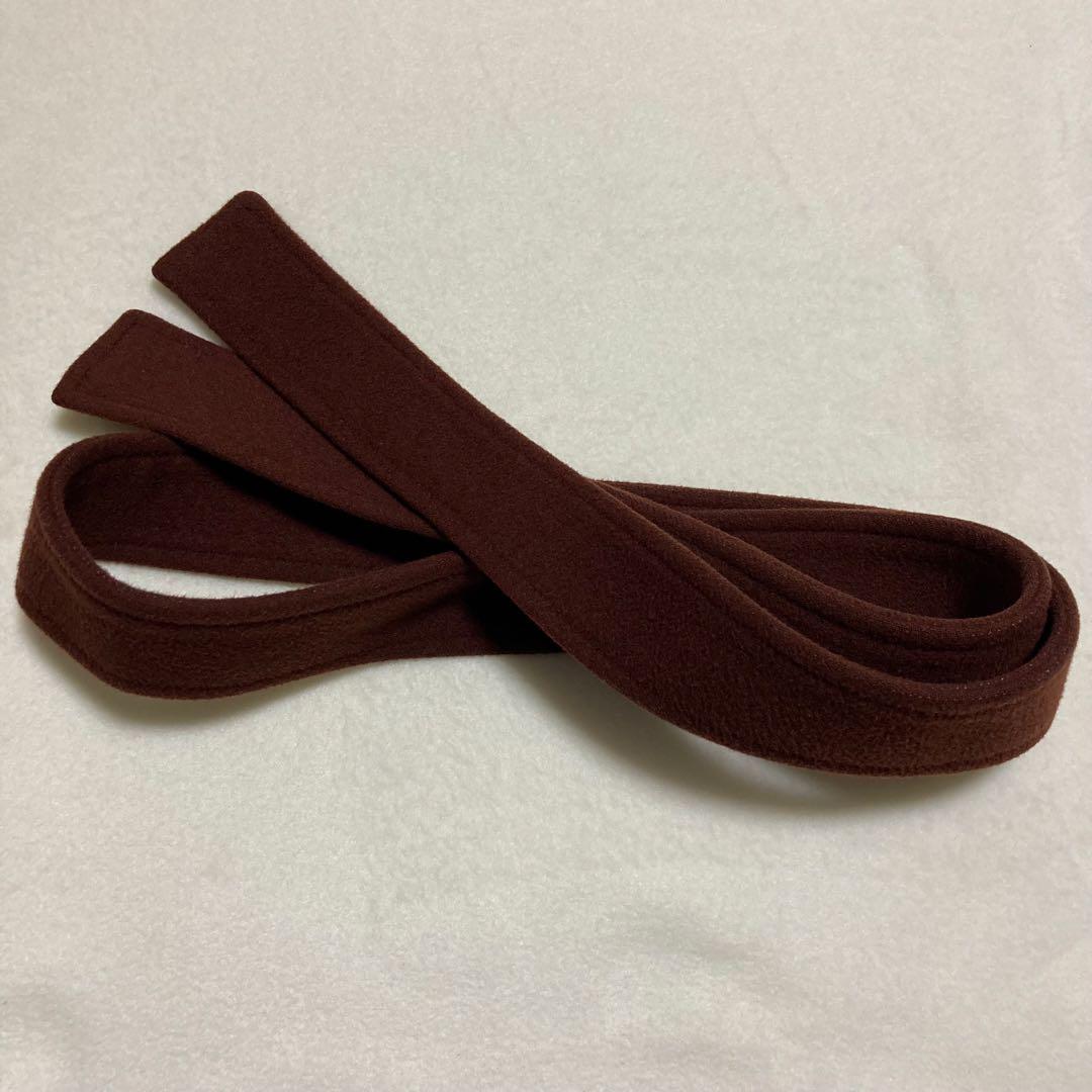 ミラオーウェン　ガウンコート　ピュアウール100% フリーサイズ　ブラウン