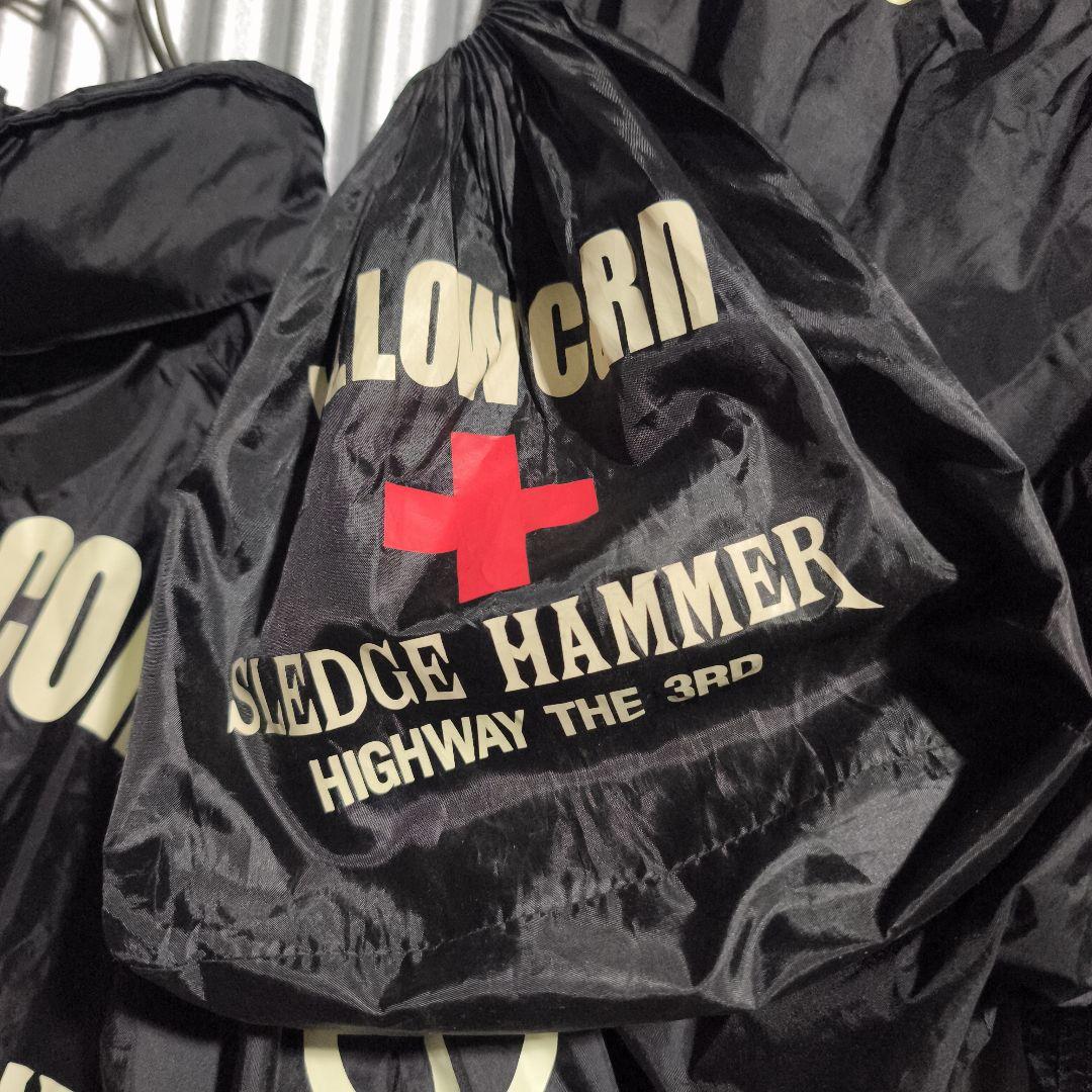 イエローコーンナイロンジャケット パンツ かっぱ L 上下 セット 袋付