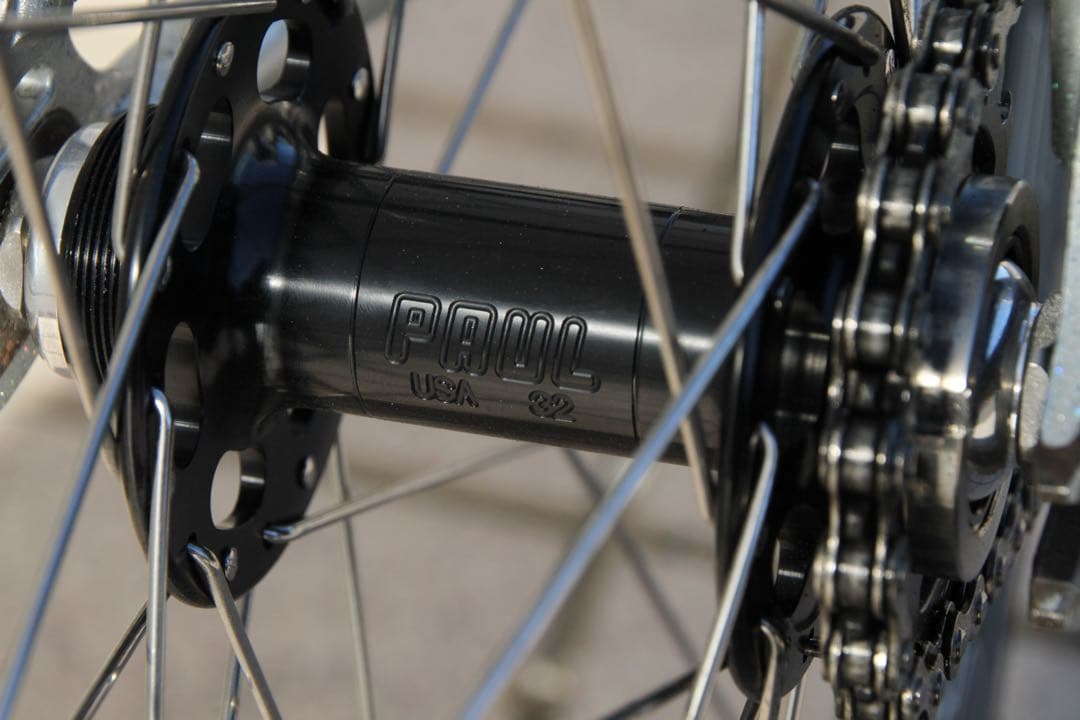 PAUL TRACKハブ R90SL ピストホイール リア 最高 の