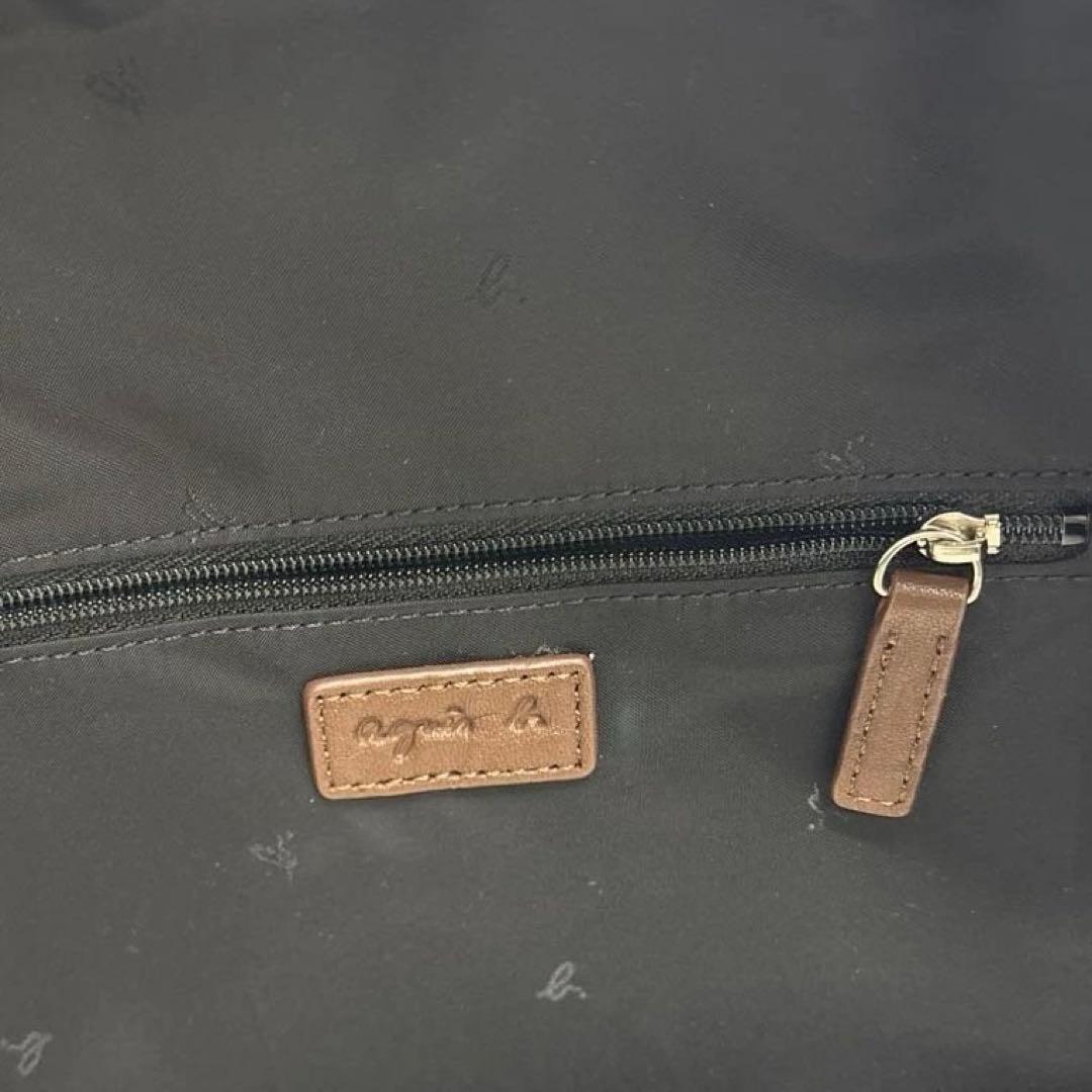 アニエスベー　バックパック　リュック　ブラウン