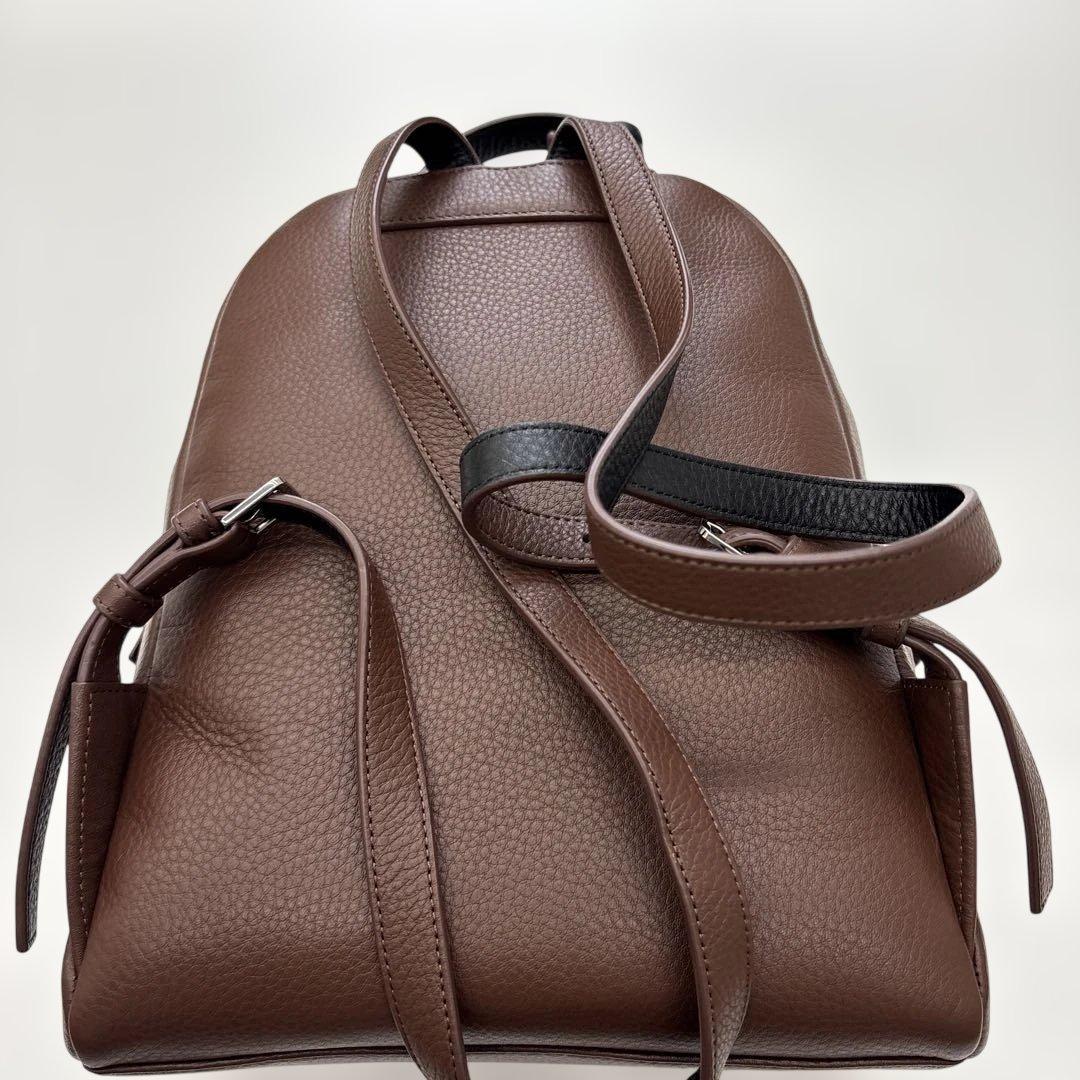 アニエスベー　バックパック　リュック　ブラウン