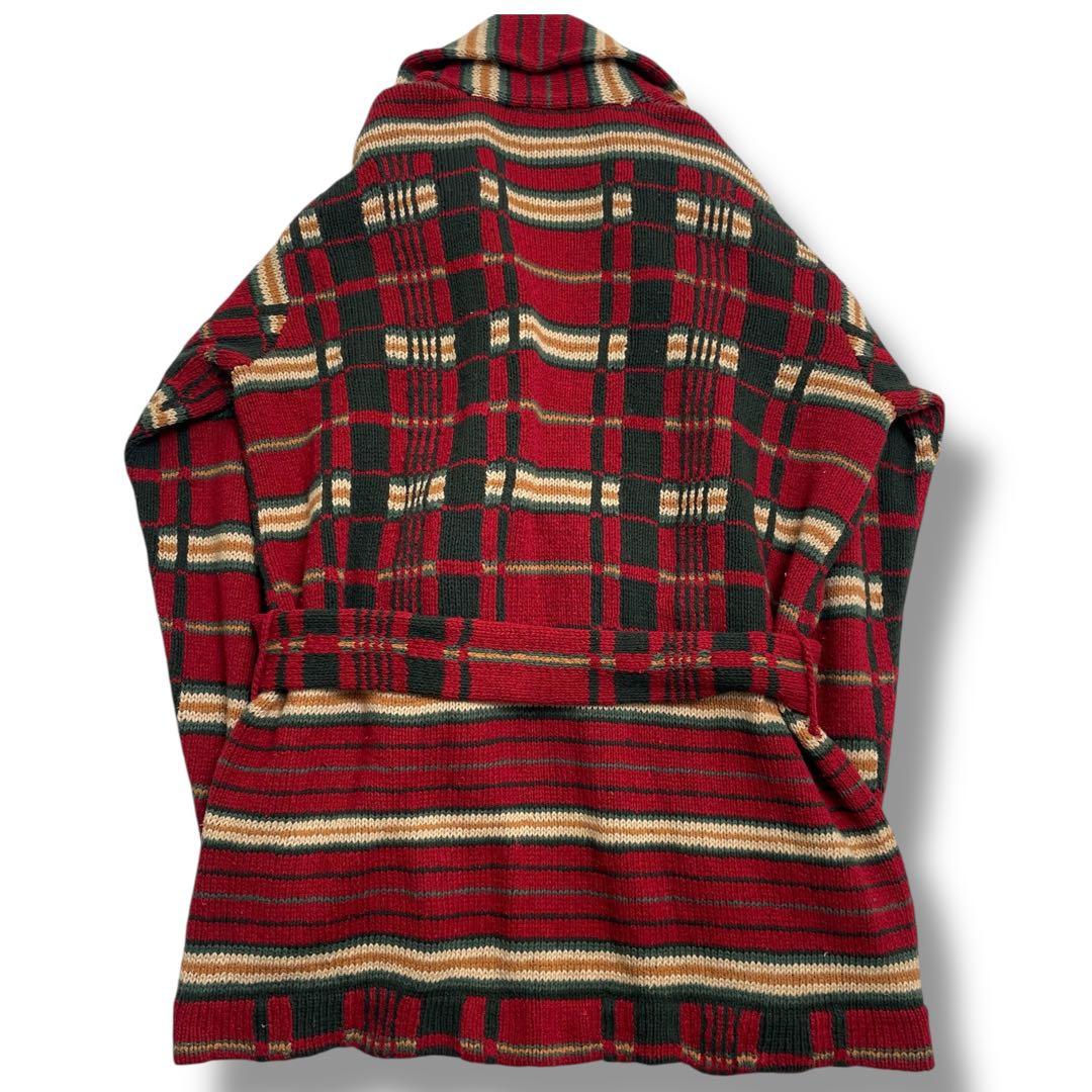 初期】RRL RALPH LAUREN ネイティブ ガウン カーディガン L - メルカリ