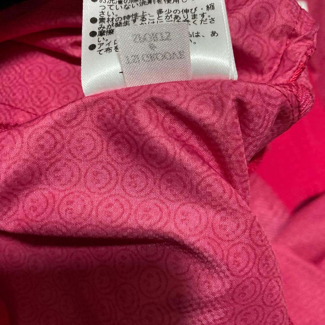 美品♡パーリーゲイツ♡ジップジャケット♡アウター♡ブルゾン♡ピンク♡スマイル♡S