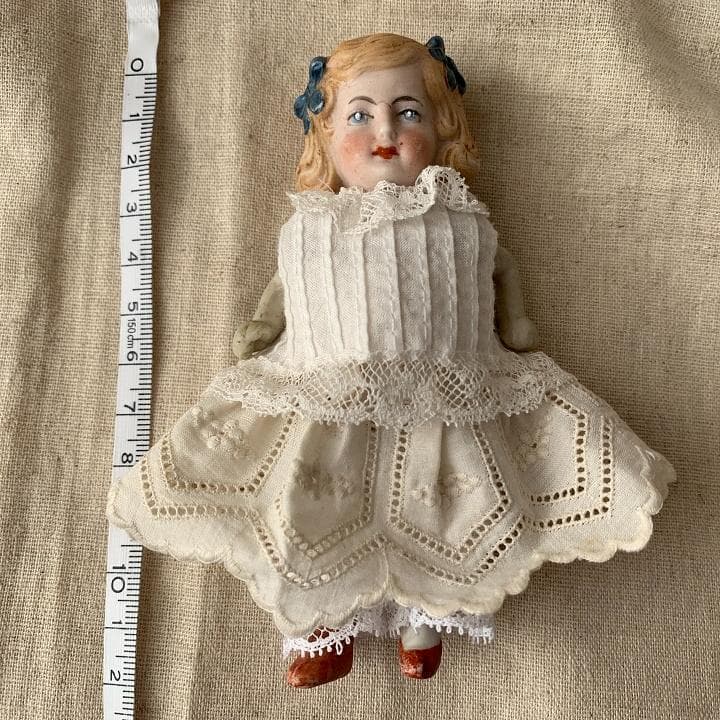 ミニョネット ビスクドール ドイツ 刻印　アンティーク オールビスク Doll