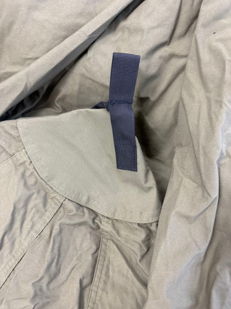 tomount ワンポールテント TC アーミーグリーン、グランドシート付き