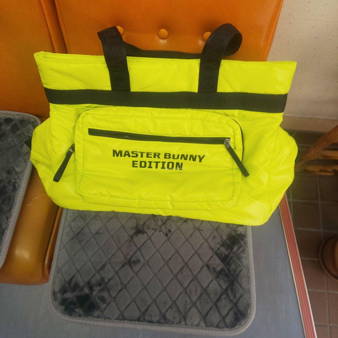 MASTER BUNNY EDITION 蛍光イエロー トートバッグ