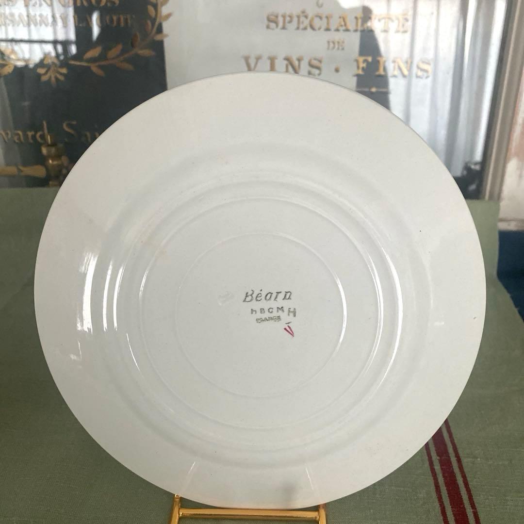 HBCM Béarn クレイユエモントロー バスク プレートセット