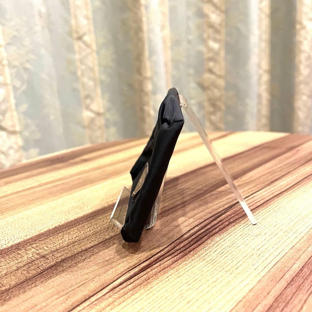 ✨正規品✨未使用品✨PRADA プラダ ティッシュケース ナイロン 三角ロゴ 黒