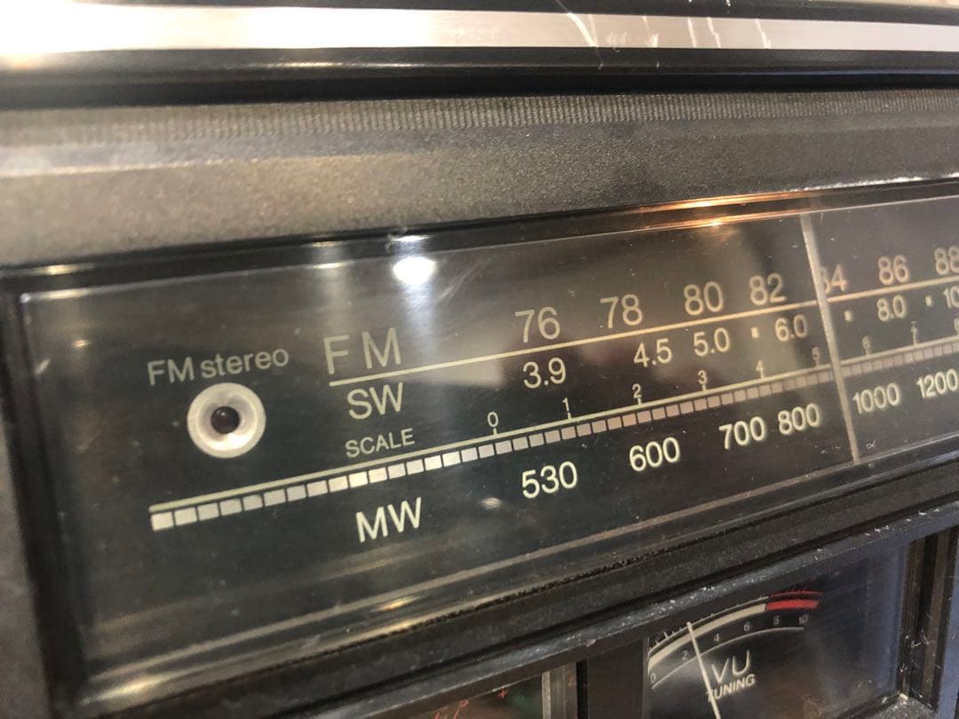 Sharp 5P-R2U tv ラジオカセット