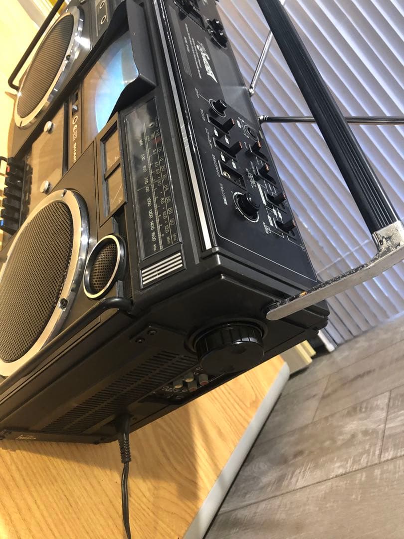 Sharp 5P-R2U tv ラジオカセット