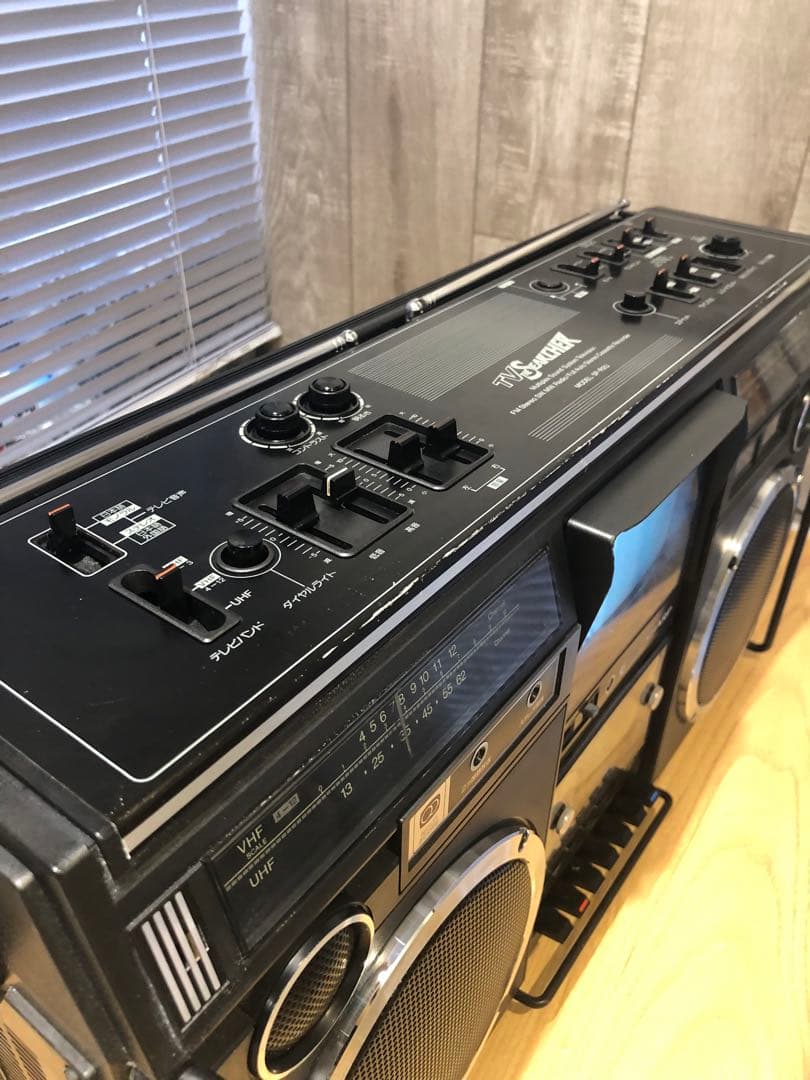 Sharp 5P-R2U tv ラジオカセット
