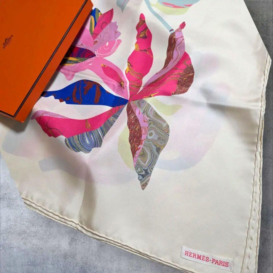 美品 HERMES スカーフ カレ90 値下げ不可