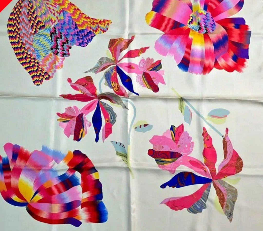 美品 HERMES スカーフ カレ90 値下げ不可